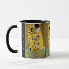 Caneca Gustav Klimt – The Kiss – Custom Text