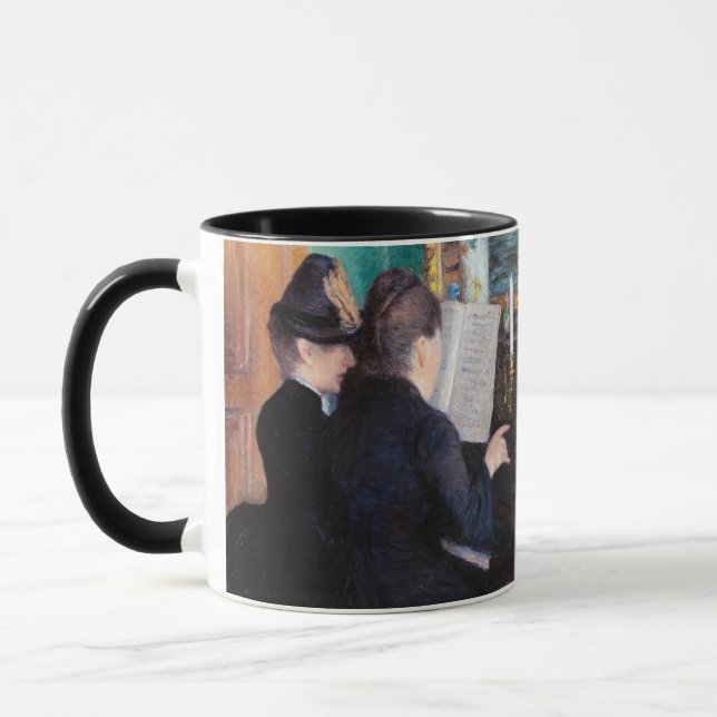 Caneca Gustave Caillebotte - A Lição de Piano (Esquerda)