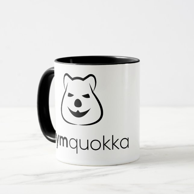Caneca Gymquokka Motivation Mug (Frente Esquerda)