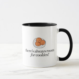 Caneca Há sempre uma sala para biscoitos