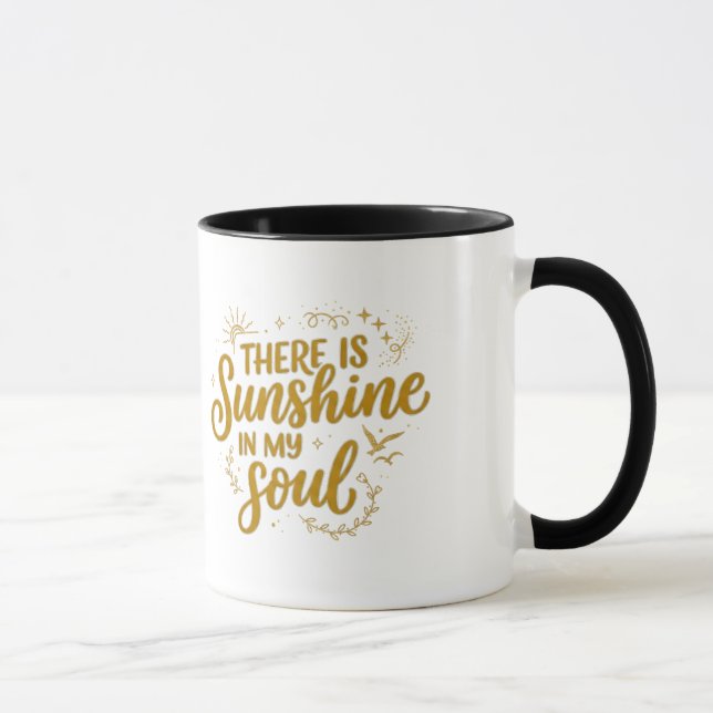 Caneca Há Sol em Minha Alma (Direita)