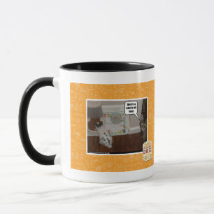 Caneca Há uma lebre em meu alimento