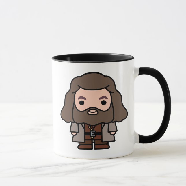 Caneca Hagrid Personagem de desenho animado Art (Direita)