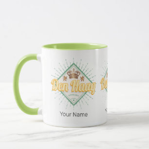 Caneca Haia, Países Baixos, Retro Holland Vintage