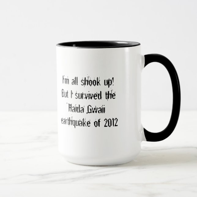 Caneca Haida Gwaii Earthquake 2012!-Canadá/Flag (Direita)