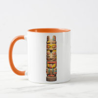 Haida Visionquest J #222 - Tribal Totem Coffee Mug
