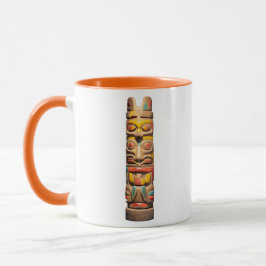 Caneca Haida Visionquest J #222 - Tribal Totem Coffee Mug