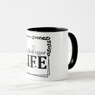 Caneca Hairdresser Life Minimassadeira