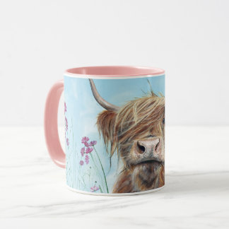 Caneca Hairy Highland Scottish Cow mug Ron Junior