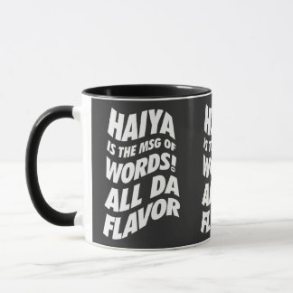 Caneca Haiya é o MSG - Tio Roger T-Shirt