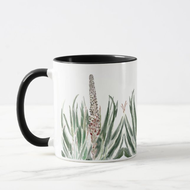 Caneca Hallo Aloe Coffee Mug De Dois Tons (Esquerda)