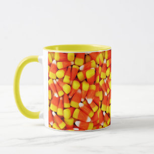 CANECA HALLOWEEN 3 D CANDY CORN