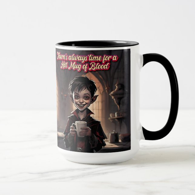 Caneca Halloween assustador! 🎃 (Direita)