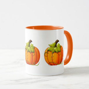 Caneca Halloween/Autumn Pumpkin Mug