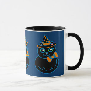 Caneca Halloween Cat Mug