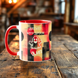 Caneca Halloween - Cerveja Fantasmagórica com Espanto