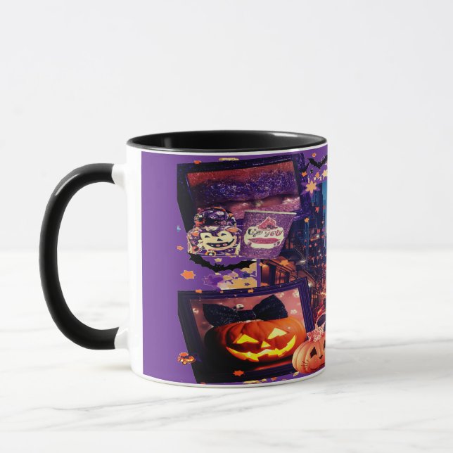 Caneca Halloween Collage Soft (Esquerda)