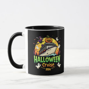 Caneca Halloween Cruise 2024 Trip Familly Cruising Spooky