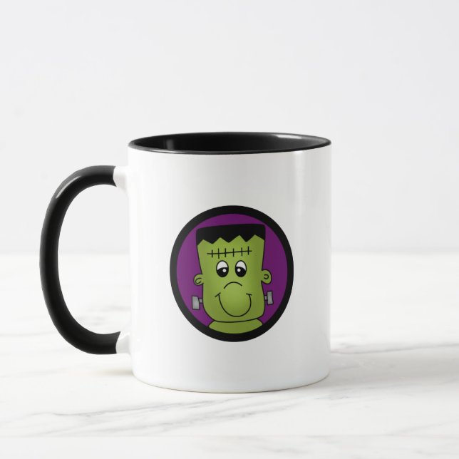 Caneca Halloween Frankie Camisetas e presentes (Esquerda)