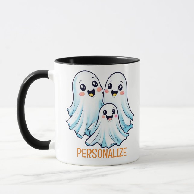 Caneca Halloween Ghost Group (Esquerda)