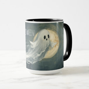 Caneca Halloween Ghost Mug   Taça de Café Spooky
