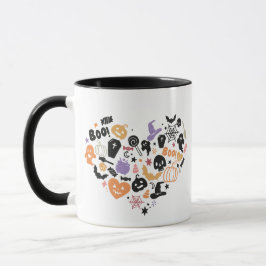 Caneca Halloween Heart Mug