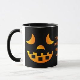Caneca Halloween Jack-o'-lanterna Face Mug