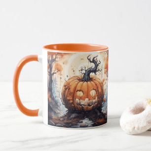 Caneca Halloween Jack O' Lanterna Pumpkin
