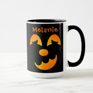Caneca Halloween Jack-o' lanterno Engraçado Combo