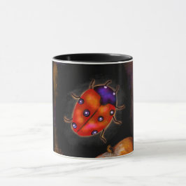 Caneca Halloween Ladybug