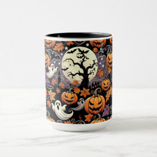 Caneca Halloween/outono/outono