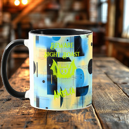 Caneca Halloween Personalizado - Passado Noturno do Bat N