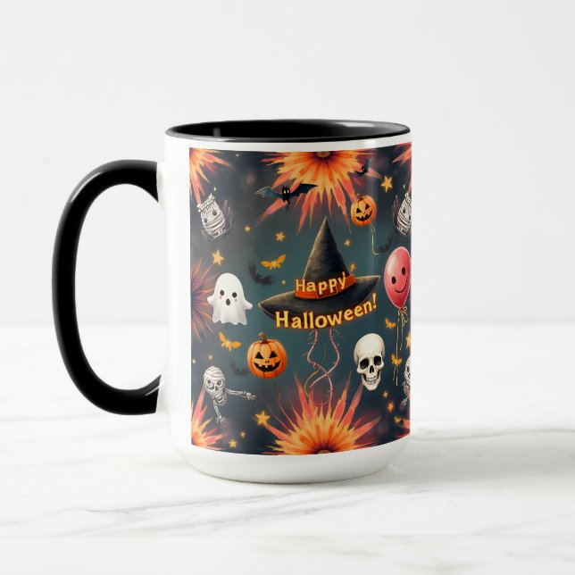 Caneca Halloween, por Natasha Us (Esquerda)