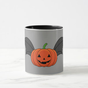 Caneca Halloween Pumpkin Bat