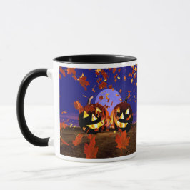 Caneca Halloween Pumpkins Brincando