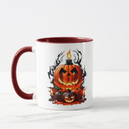 Caneca Halloween Scary Pumpkin