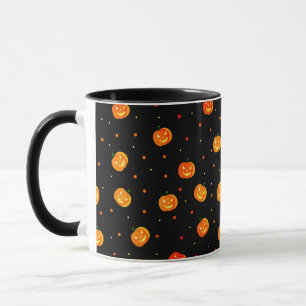 Caneca Halloween Scary Pumpkins Jack-o'-Lanterna