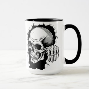 Caneca Halloween Skeleton