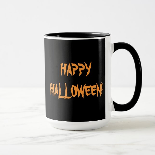 Caneca Halloween Skull e Pumpkin Mug (Direita)