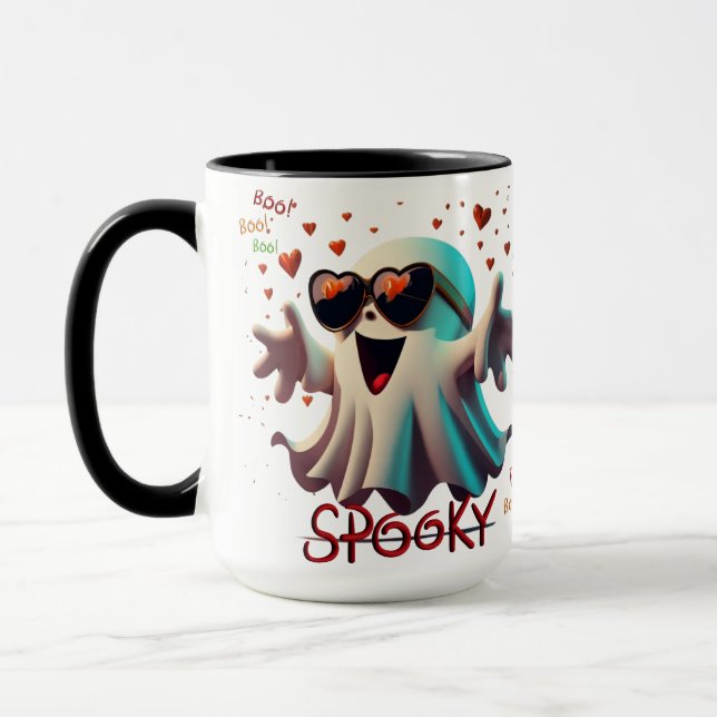 Caneca Halloween Spooky Boo (Esquerda)