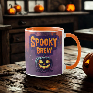 Caneca Halloween Spooky Brew Dark Souls Mug