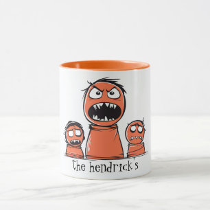 Caneca Halloween Spooky Family