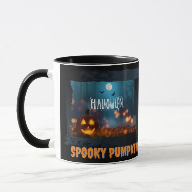 CANECA HALLOWEEN SPOOKY PUMPKIN (Esquerda)