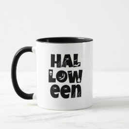 Caneca Halloween Typography