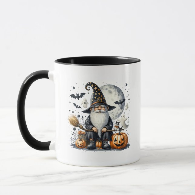 Caneca Halloween Witch Gnome (Esquerda)