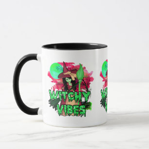 Caneca Halloween Witchy Vibes