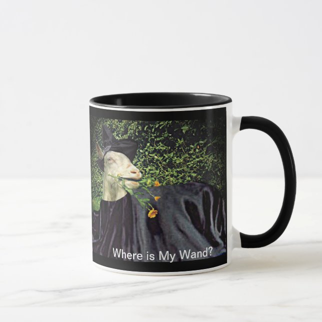 Caneca Halloween Wizard Goat (Direita)