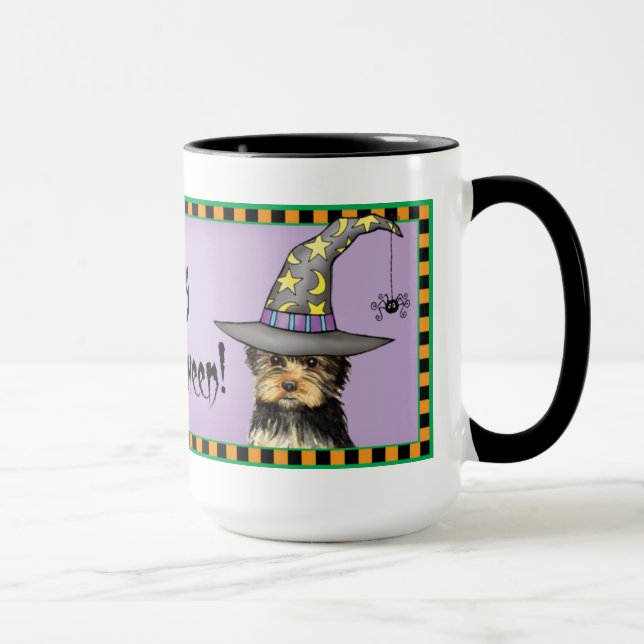 Caneca Halloween Yorkie (Direita)