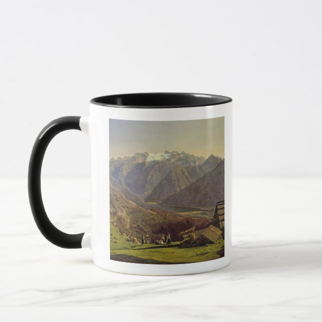 Caneca Hallstatter-Veja (óleo em canvas) (Esquerda)