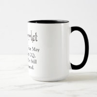 Ham Radio Hamlet CQ Hamlet Cote Cote Mug
